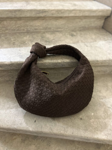 Woven Knot Purse Trendy Dumpling Bag for Women, Stylish Hobo Top Handle Clutch Tan Woven Knot Purse Trendy Dumpling Bag for Women Stylish Hobo Top Handle Clutch Designer Inspired Dupe Bag Birthday gift for wife birthday gift for best friend tasche bottega veneta jodie