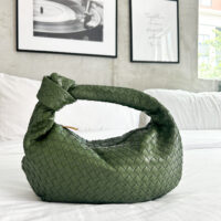 Dumpling Bag in Army Green Vegan Leather Chic Hobo Shoulder Purse Ideal birthday gift for her inspired by famous designer dupe bag Army Green Vegan Leather Dumpling Bag - Stylish Chic Hobo Shoulder Purse luxury accessories for women pattybofficial knoten tasche bottega veneta jodie dupe